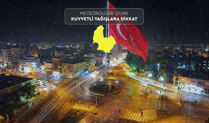 Osmaniye Valisi Serdengeçti’den Kuvvetli Yağış Uyarısı