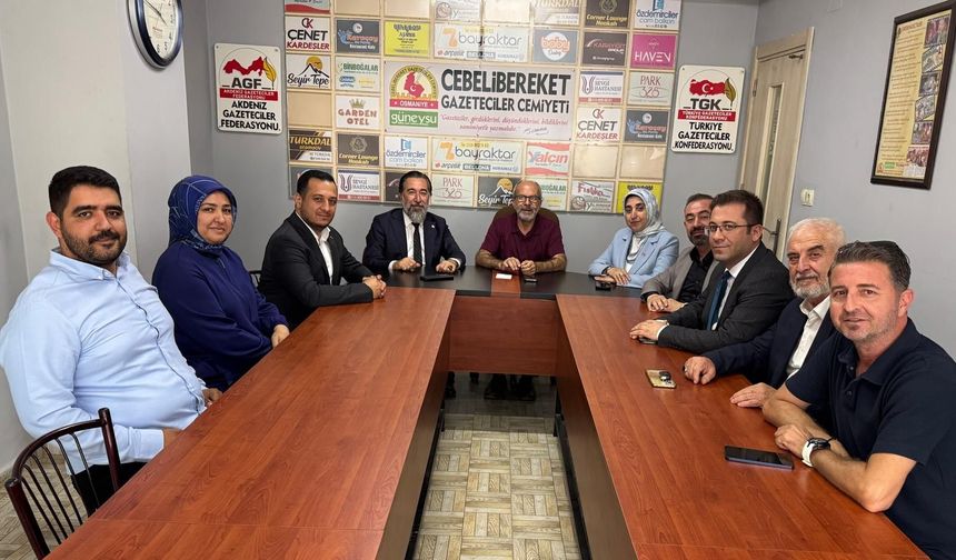 Osmaniye'de AK Parti Heyetinden CGC'ye Anlamlı Ziyaret