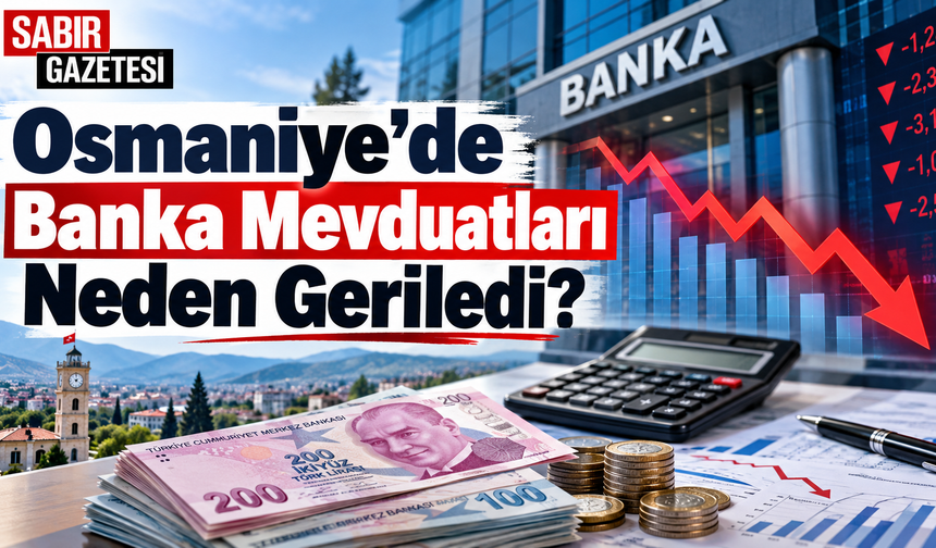 Osmaniye'de Banka Mevduatları Neden Geriledi?