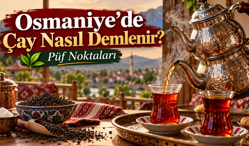 Osmaniye’de Çay Nasıl Demlenir Püf Noktaları ?
