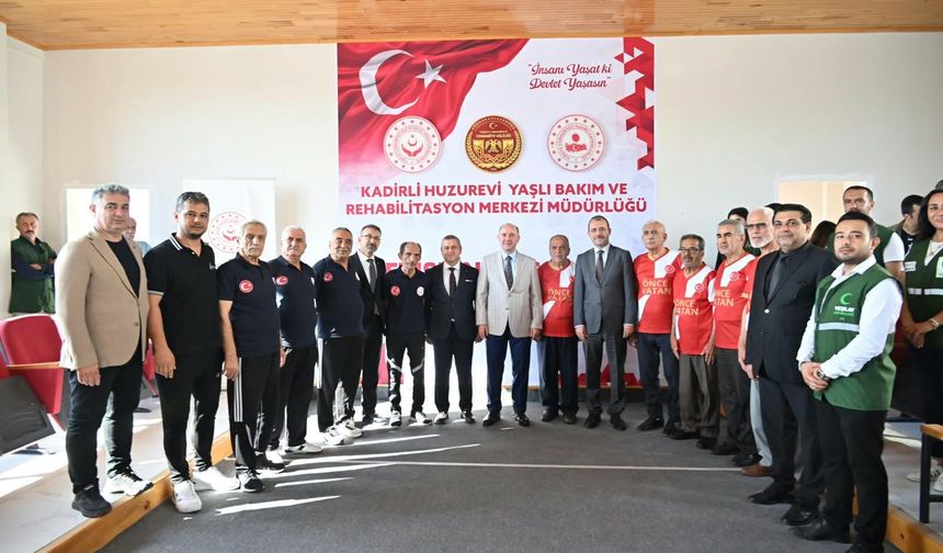 Osmaniye’de Dünya Yaşlılar Günü Bocce Maçıyla Kutlandı