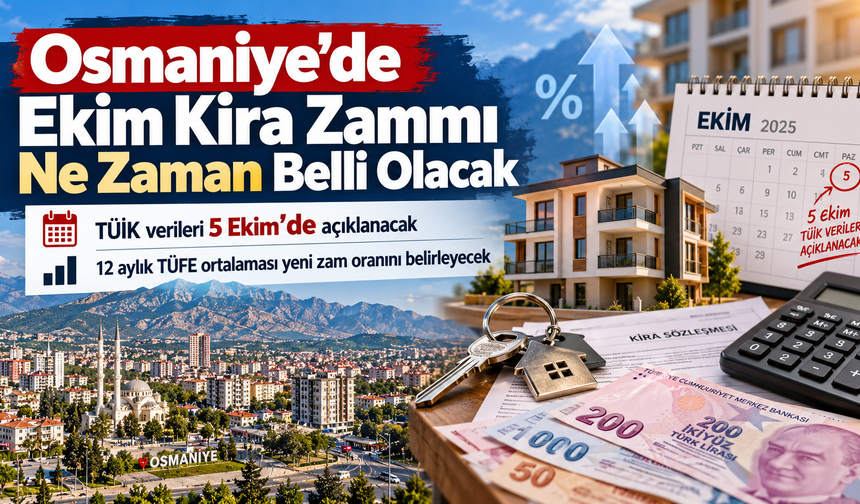Osmaniye’de Ekim Kira Zammı Ne Zaman Belli Olacak?