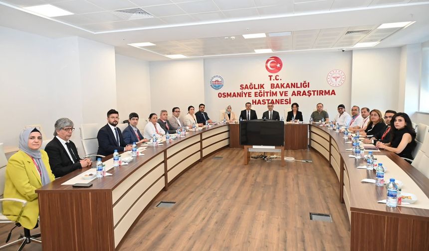 Osmaniye’de Hastane Hizmetleri Yerinde Değerlendirildi