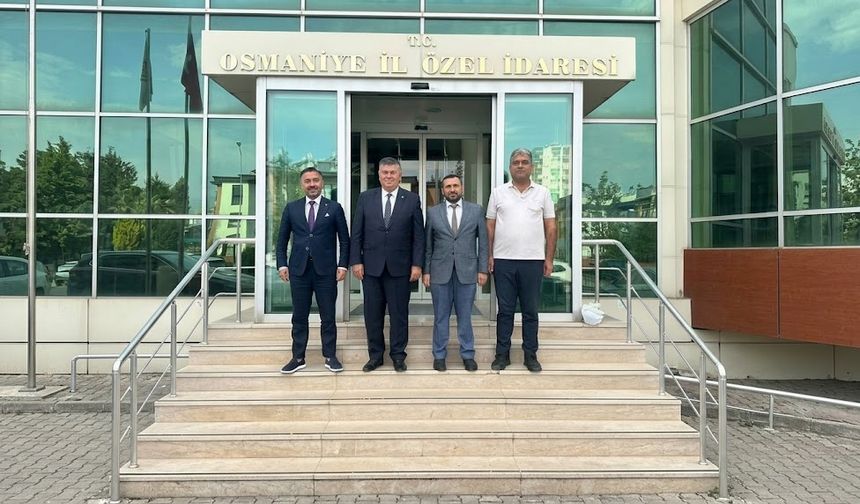 Osmaniye'de Müftü Sağlam'dan Hayırlı Olsun Ziyareti