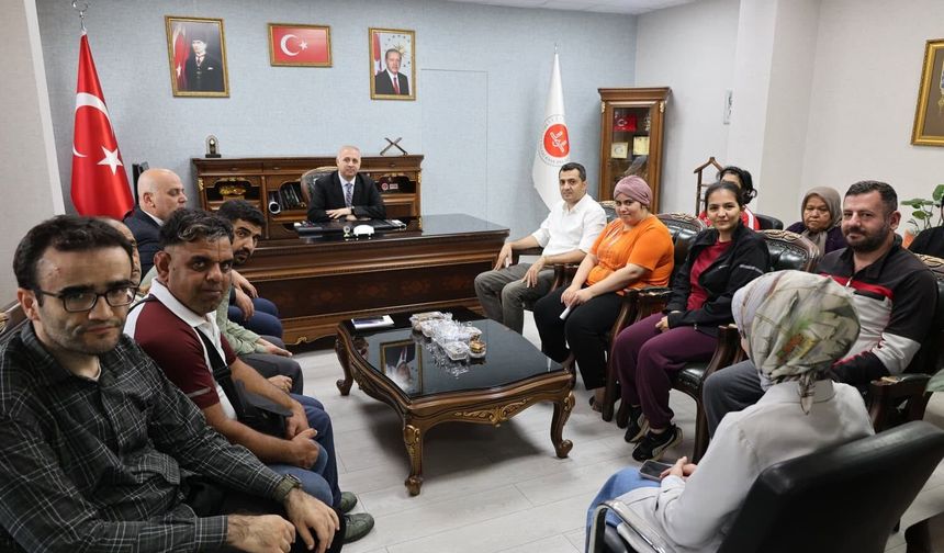Osmaniye’de Müftü Taşcı’ya Din Görevlileri Haftası Ziyareti
