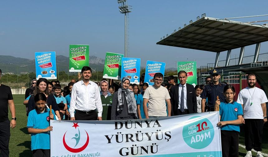 Sumbas’ta Dünya Yürüyüş Günü’nde Sağlık İçin Adımlar Atıldı