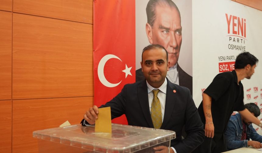 Yeni Parti Osmaniye'de İlk İl Kongresini Gerçekleştirdi