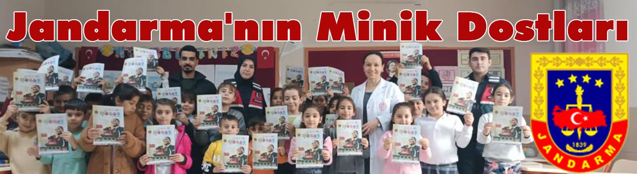 Osmaniye'de Jandarma, Şehit Zinnur Ezim İlkokulu'nda Eğitim Gören Çocukları Ziyaret Etti