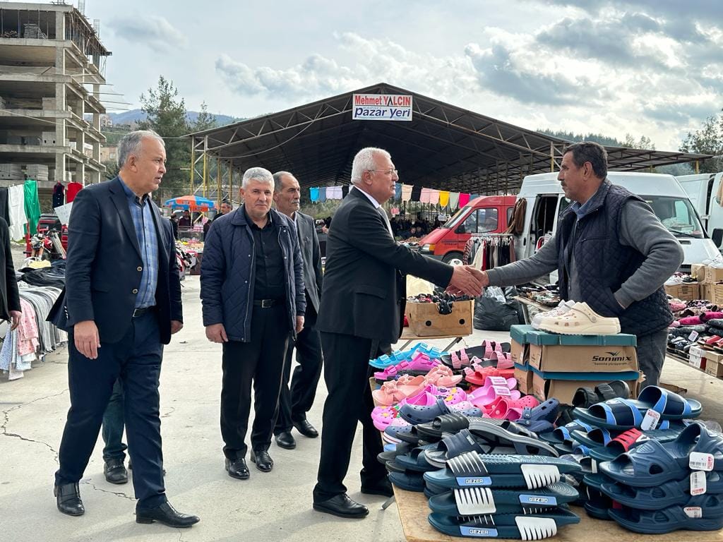 İyi Parti Adayı Namlı, Düziçi Esnafının Görüş Ve Taleplerini Dinliyor (11)