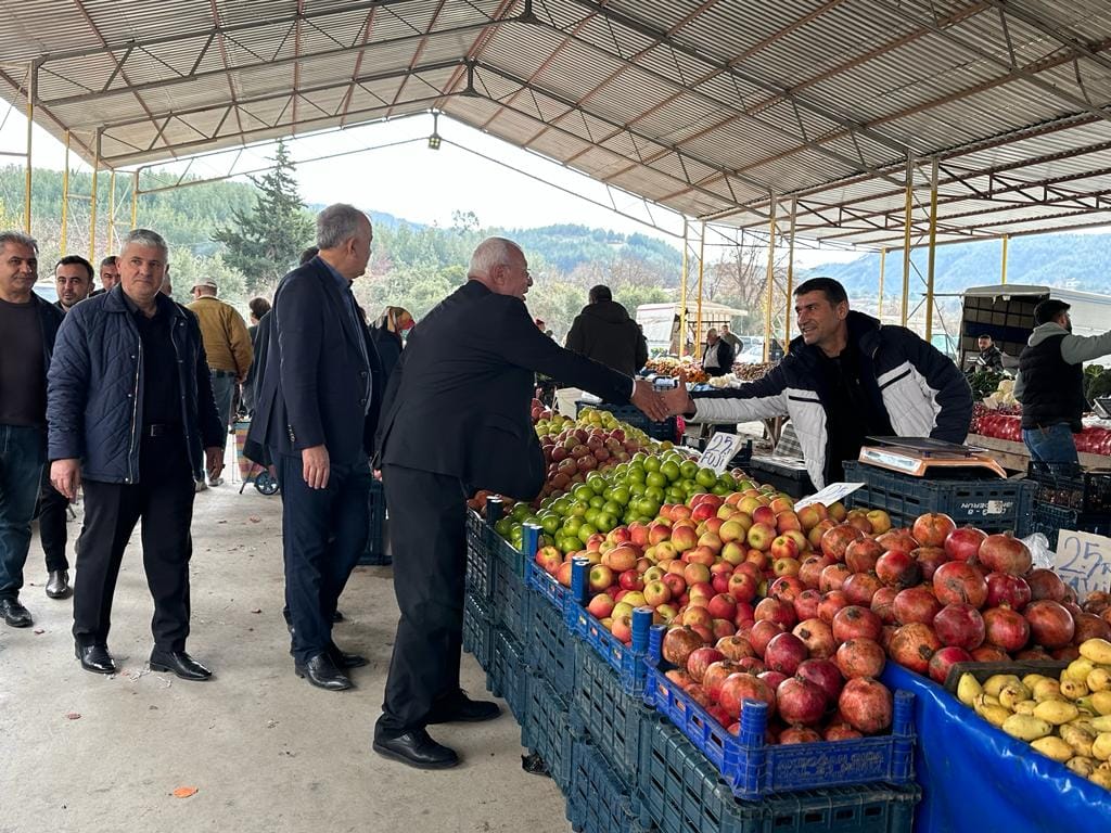 İyi Parti Adayı Namlı, Düziçi Esnafının Görüş Ve Taleplerini Dinliyor (3)