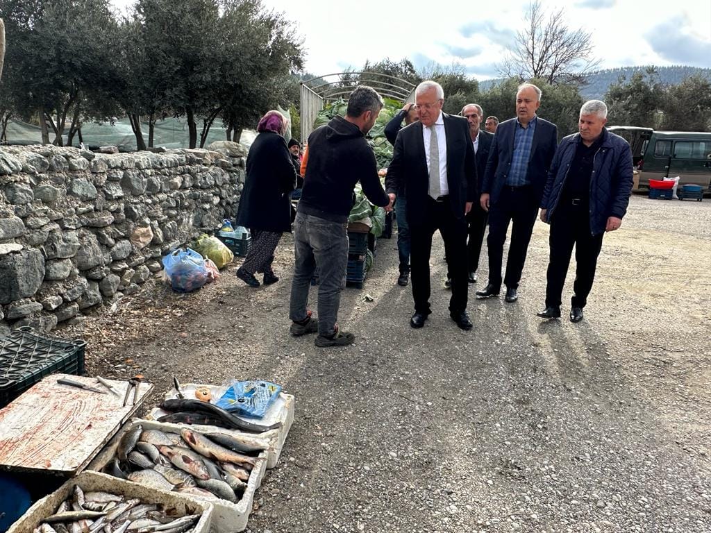 İyi Parti Adayı Namlı, Düziçi Esnafının Görüş Ve Taleplerini Dinliyor (7)