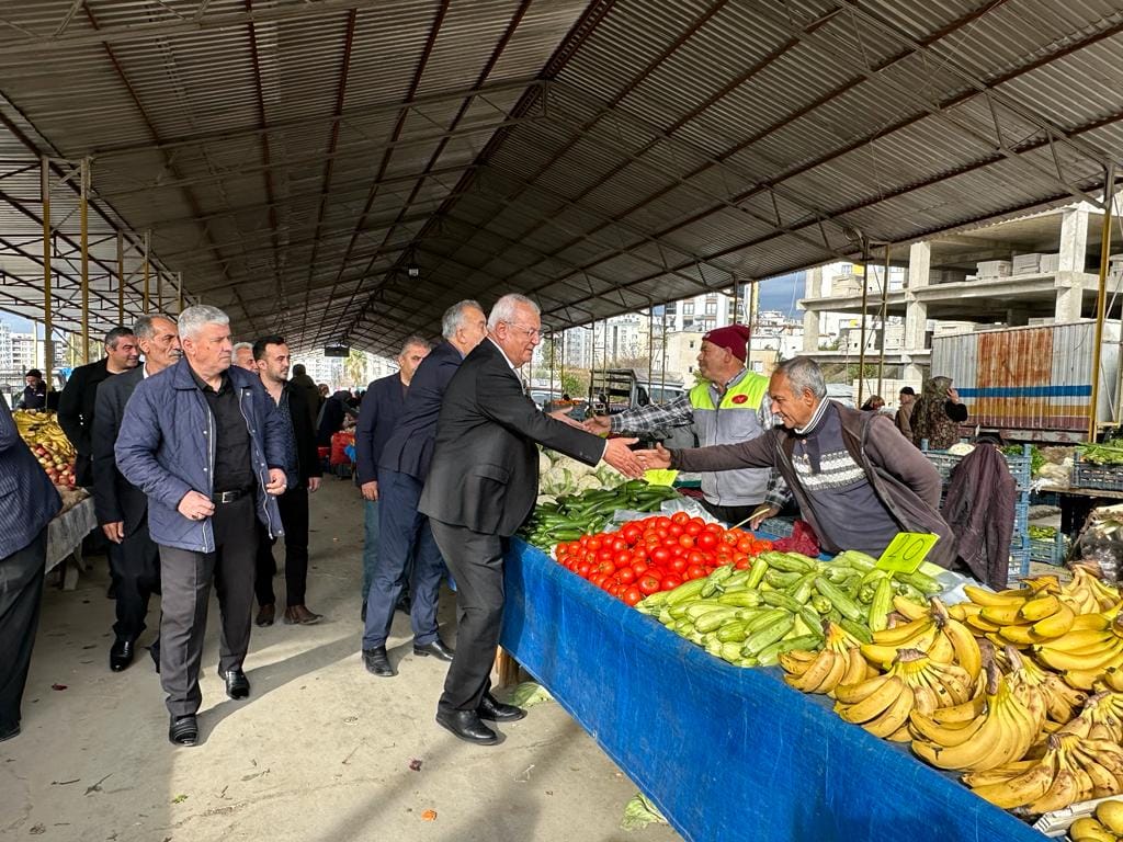 İyi Parti Adayı Namlı, Düziçi Esnafının Görüş Ve Taleplerini Dinliyor (9)