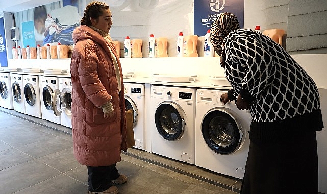 Öğrenci Dostu Büyükşehir’in Çamaşırhane Hizmeti