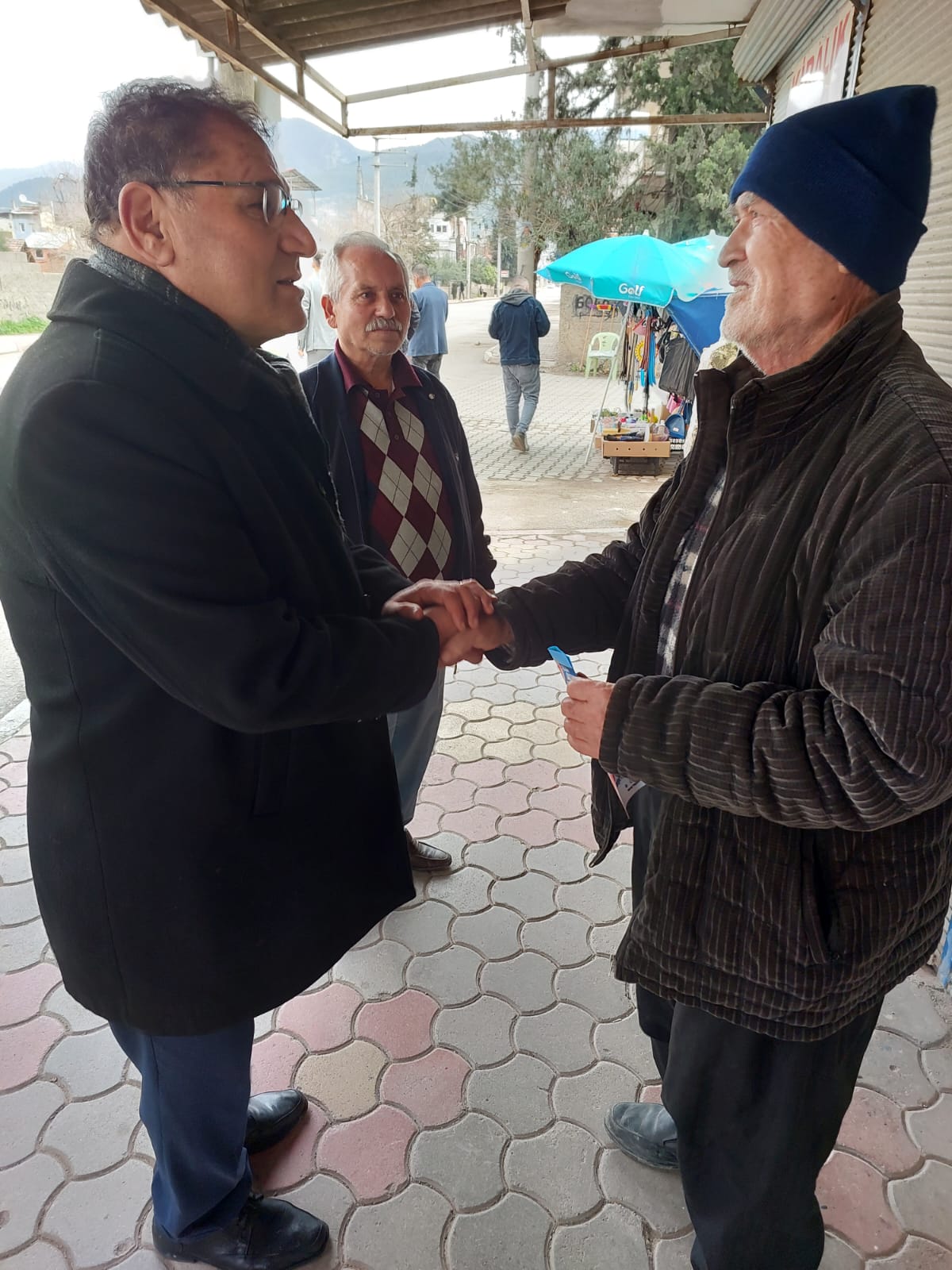 Demokrat Parti Osmaniye Belediye Başkan Adayı Haydar Aktürk, Gebeli Mahallesi'nde Vatandaşlarla Buluştu (10)