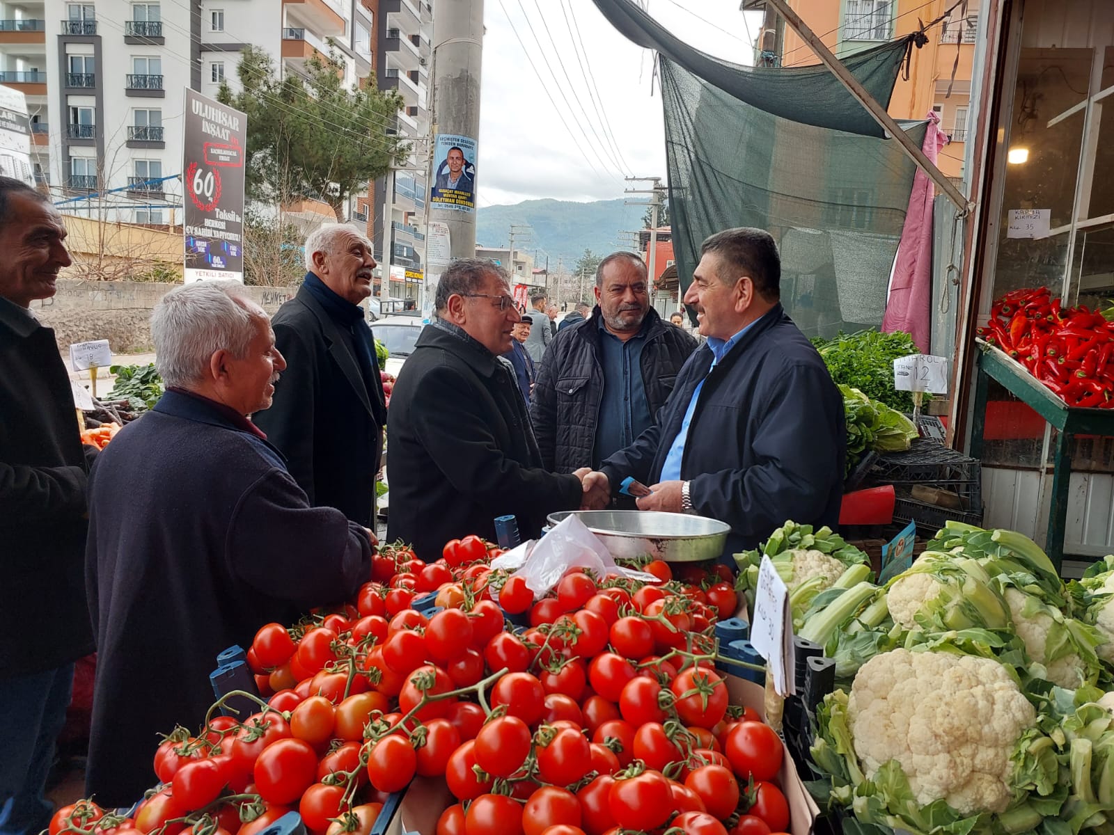 Demokrat Parti Osmaniye Belediye Başkan Adayı Haydar Aktürk, Gebeli Mahallesi'nde Vatandaşlarla Buluştu (11)