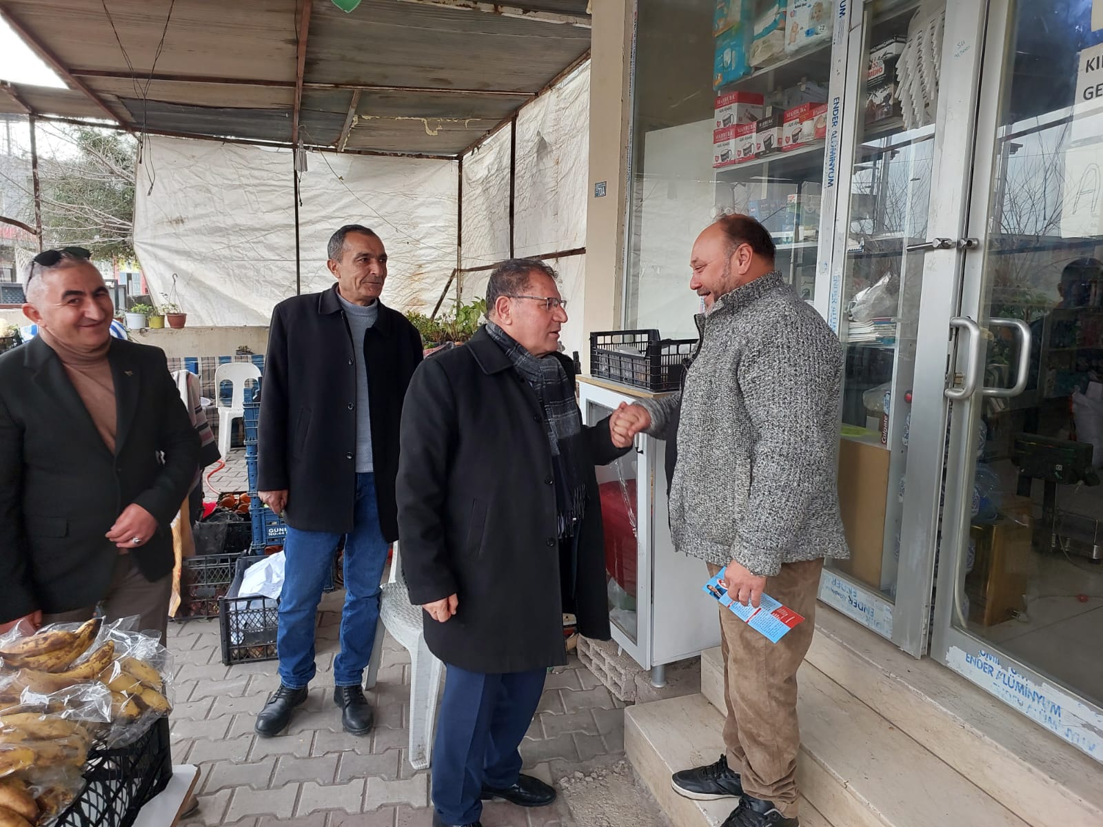 Demokrat Parti Osmaniye Belediye Başkan Adayı Haydar Aktürk, Gebeli Mahallesi'nde Vatandaşlarla Buluştu (2)