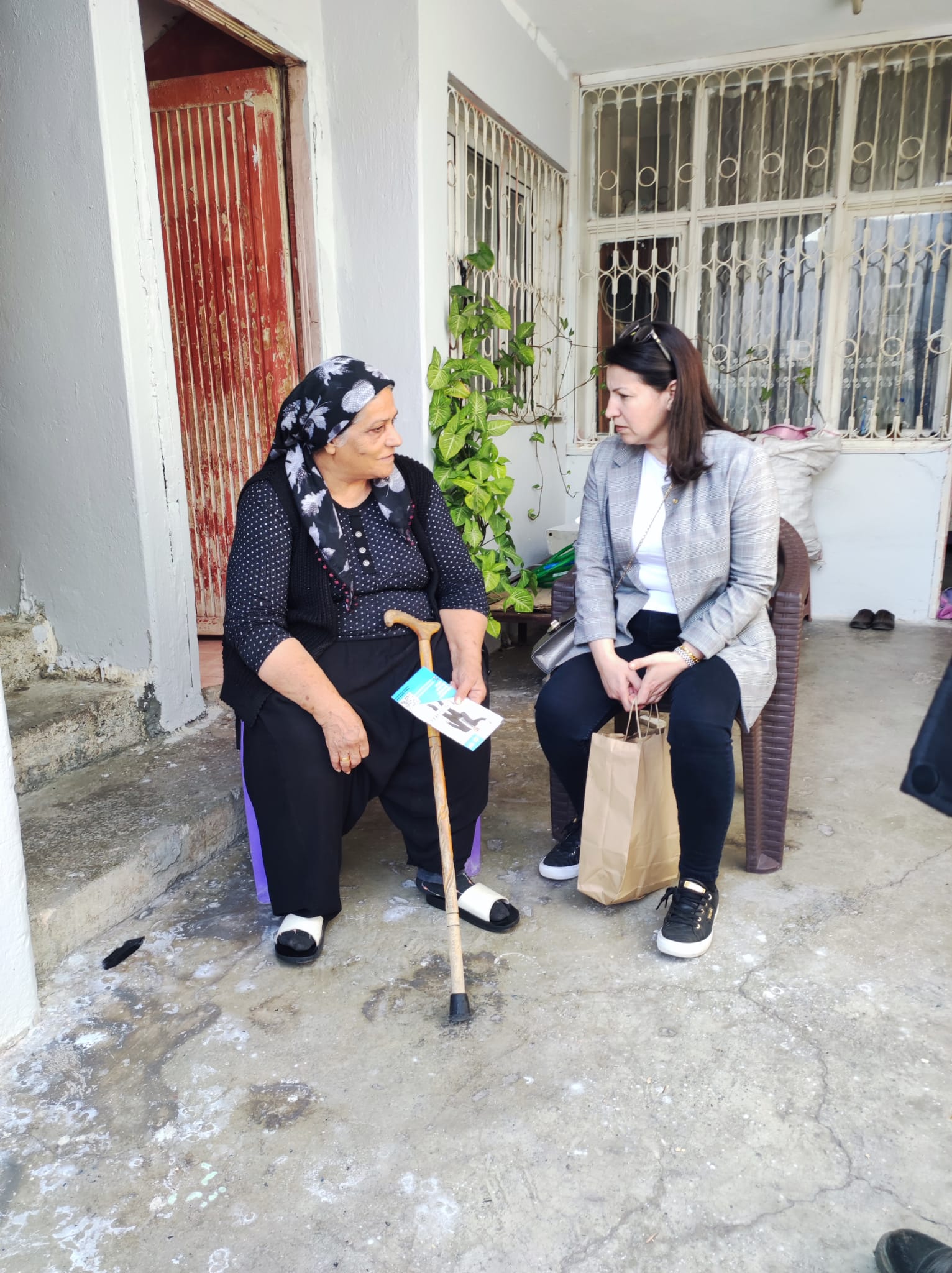 İyi Parti Osmaniye Belediye Meclis Üyesi Adayı Sibel Baysal'a Yoğun İlgi (1)