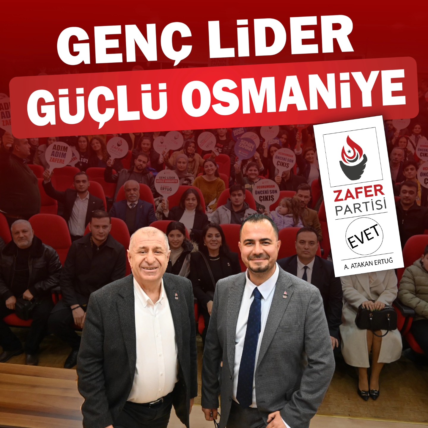 Zafer Partisi Belediye Başkan Adayı Ahmet Atakan Ertuğ Gençlere Seslendi 'Gelecek Sizin, Karar Sizin!