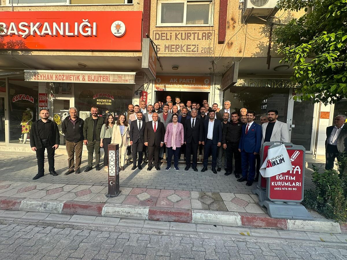 Ak Parti Osmaniye Milletvekili Derya Yanık, Memleketi Kadirli'de Bayramlaşma Programına Katıldı (4)