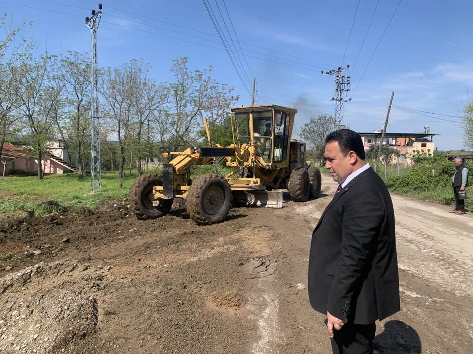 Böcekli Belediye Başkanı İbrahim Çerçi, Yol Genişletme Ve Bakım Çalışmalarını Hızlandırıyor (3)
