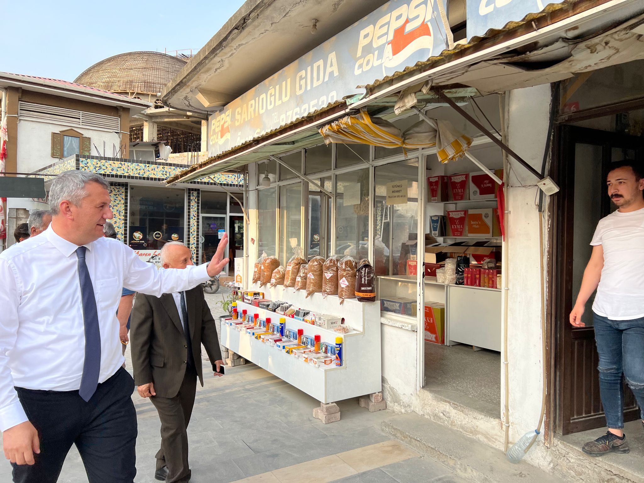 Düziçi Belediye Başkanı Mustafa İba, Esnaf Ziyareti Ve Yol Çalışması İçin Özür Diledi (10)