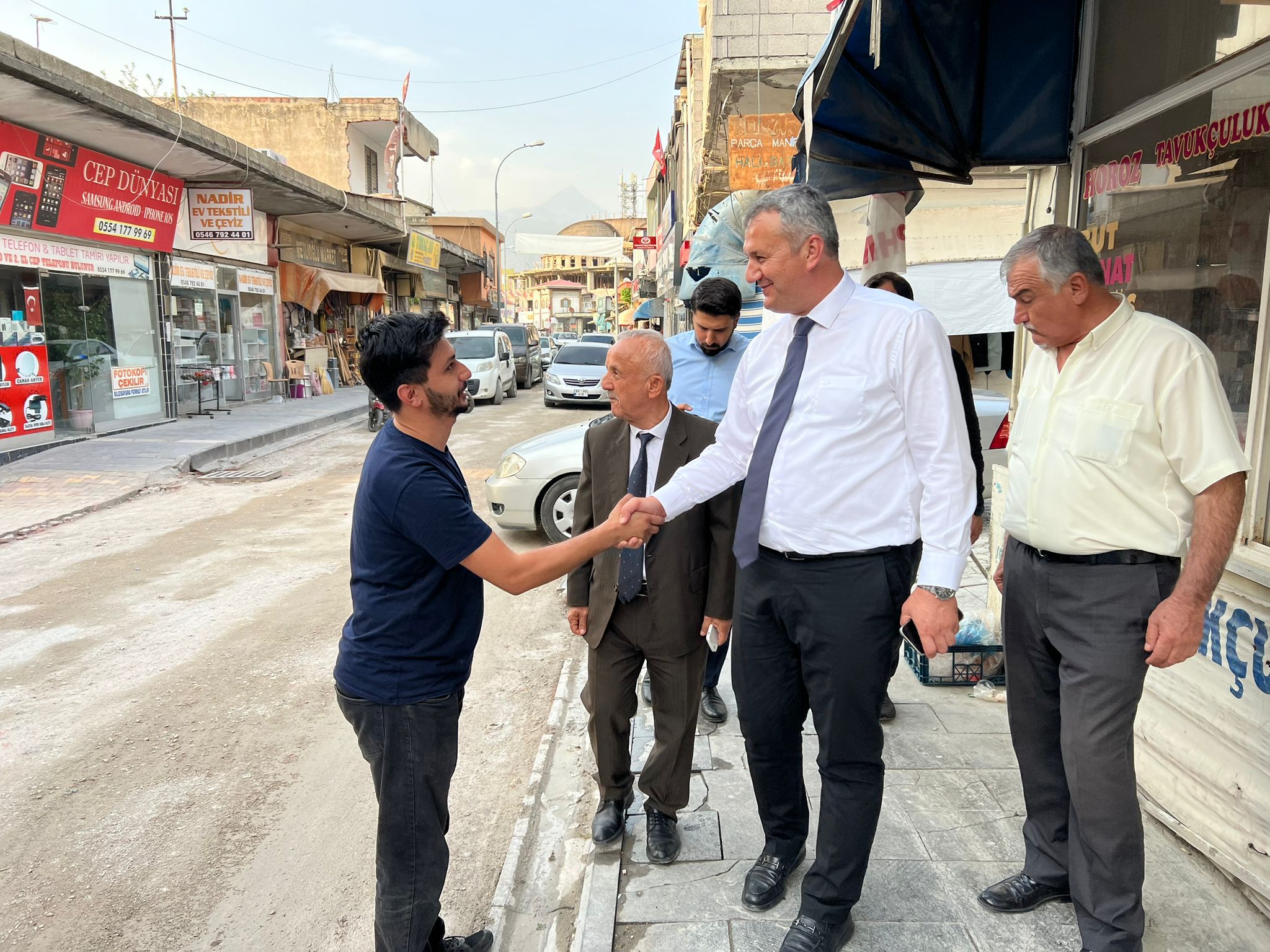 Düziçi Belediye Başkanı Mustafa İba, Esnaf Ziyareti Ve Yol Çalışması İçin Özür Diledi (8)