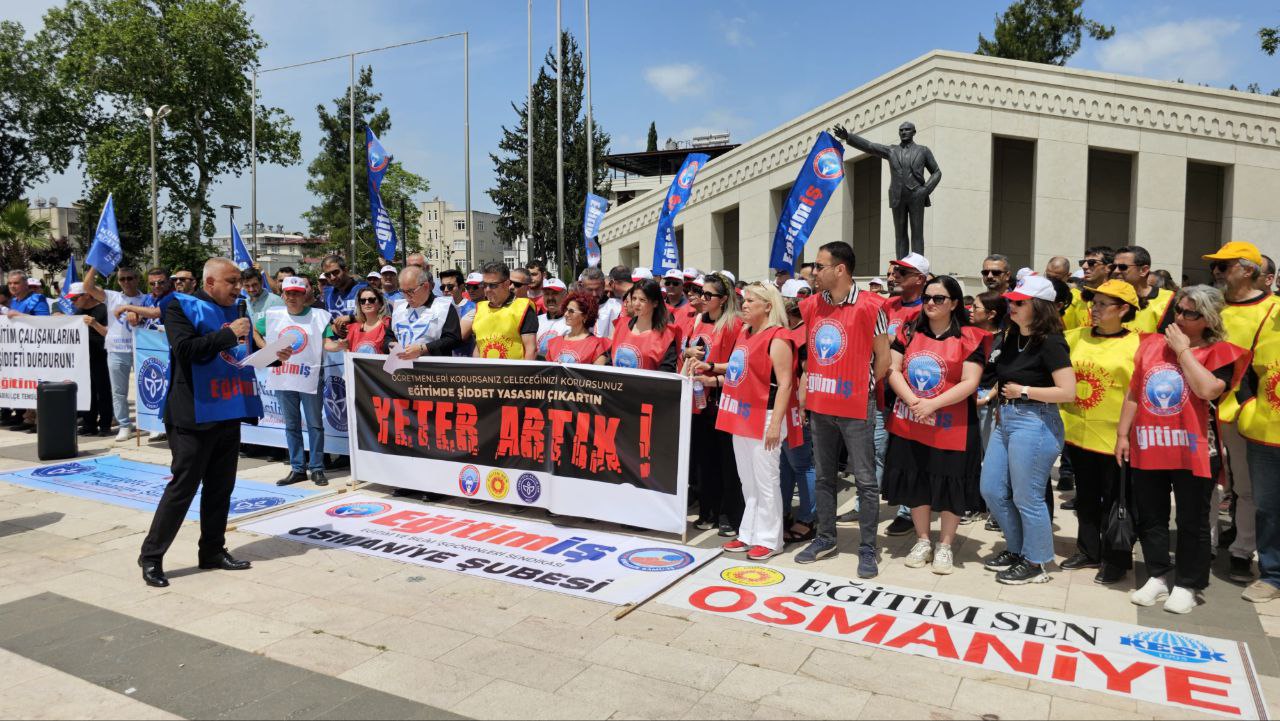 Başkan Yücel Eğitimcilerin Sesi Oldu Artık Yeter! Can Korkusuyla Çalışmak Istemiyoruz! (1)