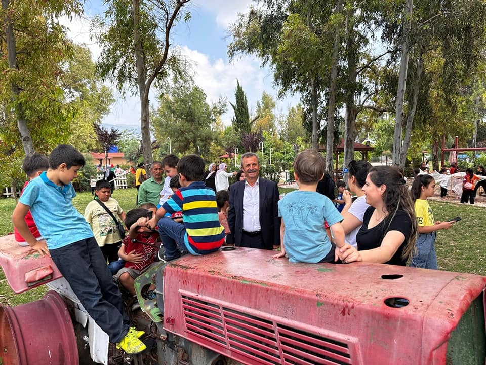 Ellek'teki Osmaniye'nin İlk Millet Bahçesi Tam Bir Yaşam Alanı (1)