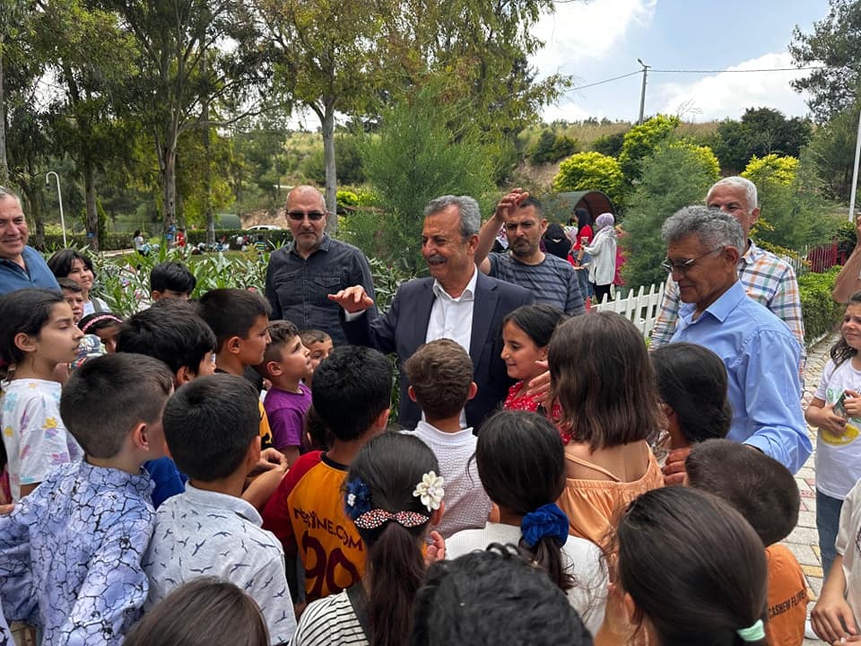 Ellek'teki Osmaniye'nin İlk Millet Bahçesi Tam Bir Yaşam Alanı (2)