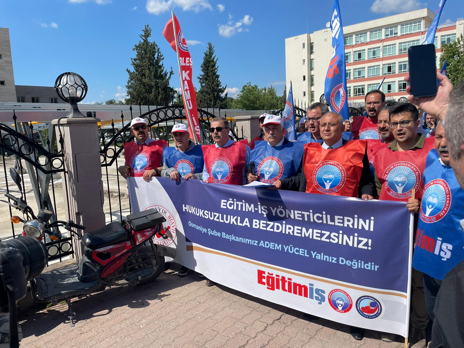  Sarıyer  Eğitim İş Yöneticilerini Hukuki Dayanaktan Yoksun Soruşturmalarla Ve Cezalarla Bezdiremezsiniz  (1)