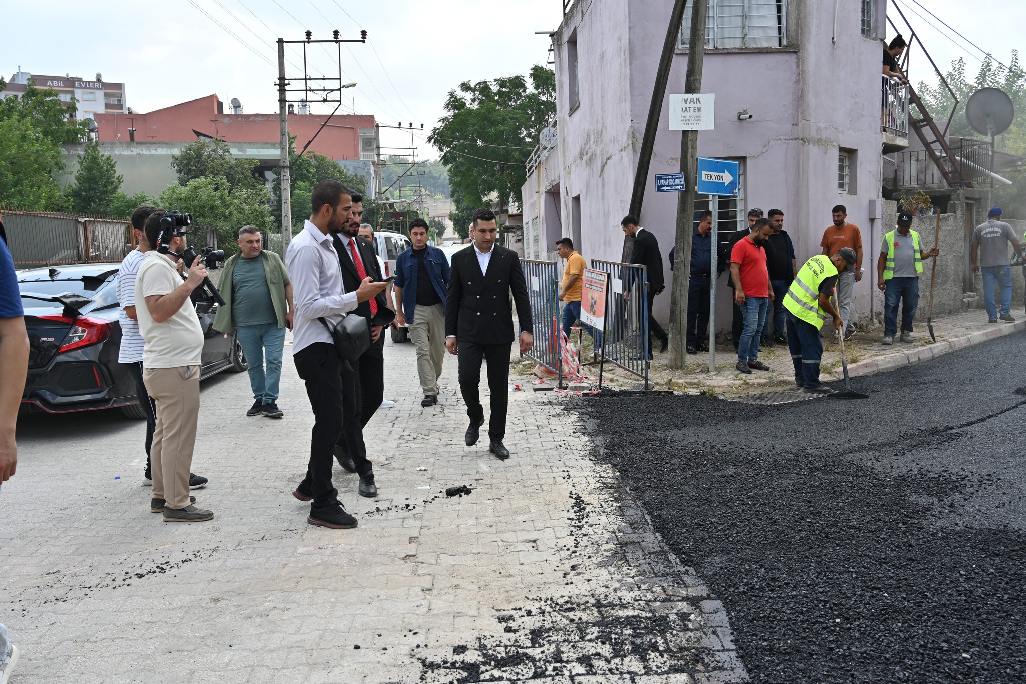 Başkan Olcar'dan Çelik Asfalt Müjdesi (2)