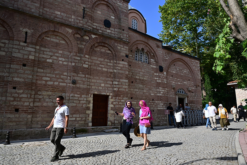 Kariye Camii'nde Yeni Düzenleme Yabancı Ziyaretçiler İçin Ücretli Giriş Başladı (1)