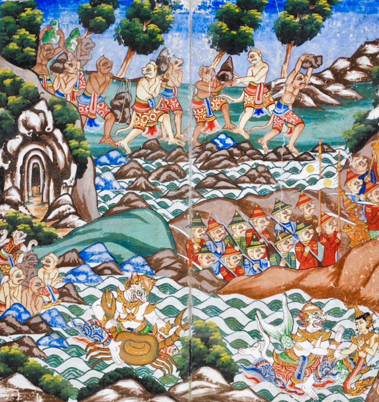 Ram Setu Ramayana Manuscript