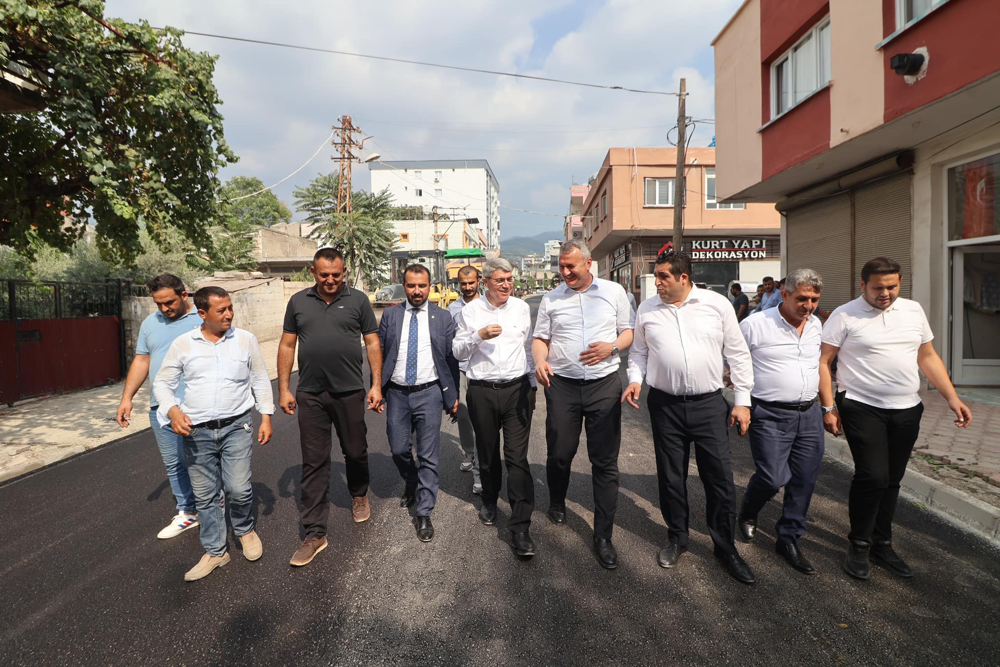 Seydi Gülsoy Ve Ak Parti Teşkilatı, Düziçi'nde Asfalt Çalışmalarını İnceledi (1)