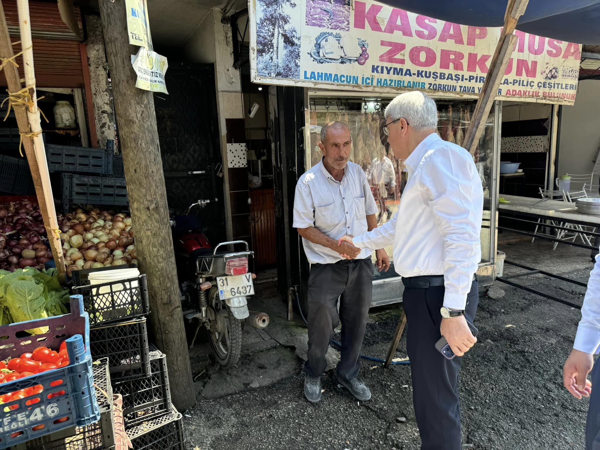 Seydi Gülsoy, Zorkun Yaylası'nda Esnaflarla Bir Araya Geldi 9