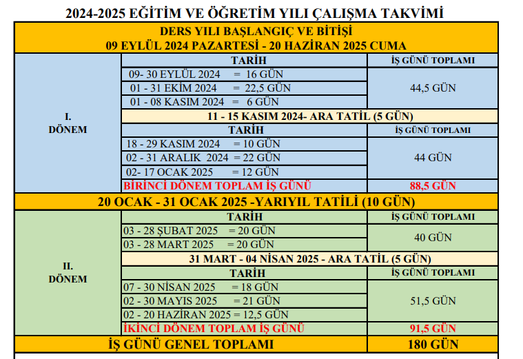 2024 2025 Egitim Ogretim