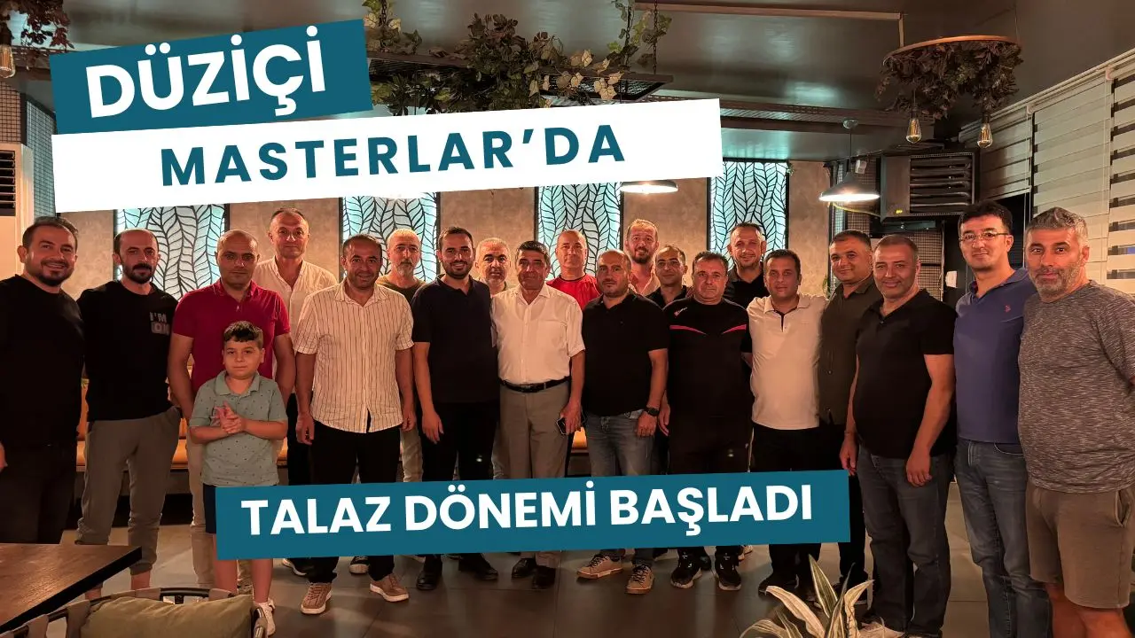 Talaz Düziçi Masterlar’da Talaz Dönemi Başladı - Sabır Gazetesi | Osmaniye ve ...