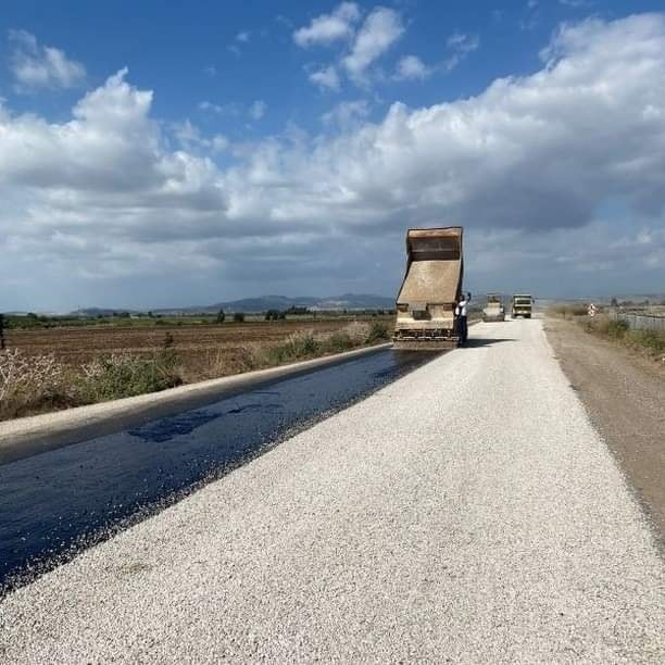 Toprakkale Cevdetiye Yolunda 2. Kat Asfalt Çalışmaları Devam Ediyor (4)