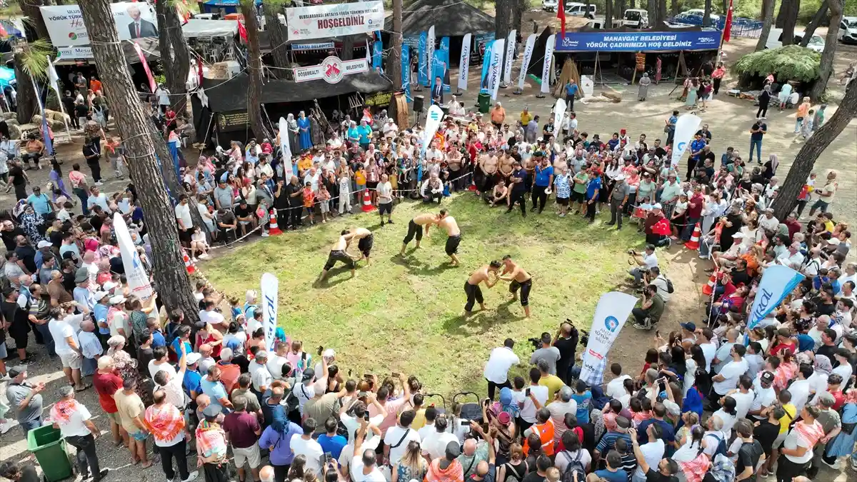 Yörük Türkmen Festivali Yağlı Güreş