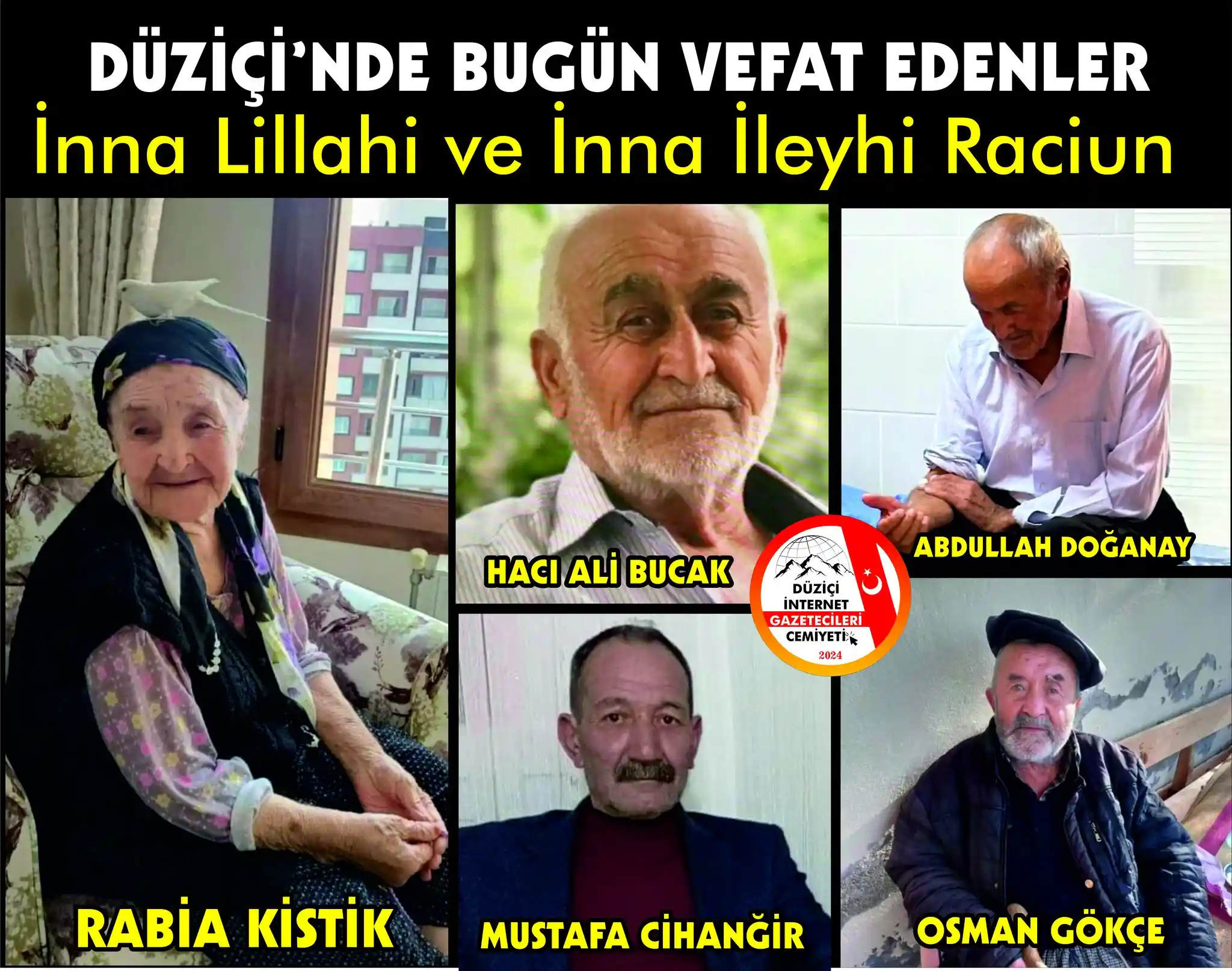 2 3 Ekim 2024 Duzici Vefat