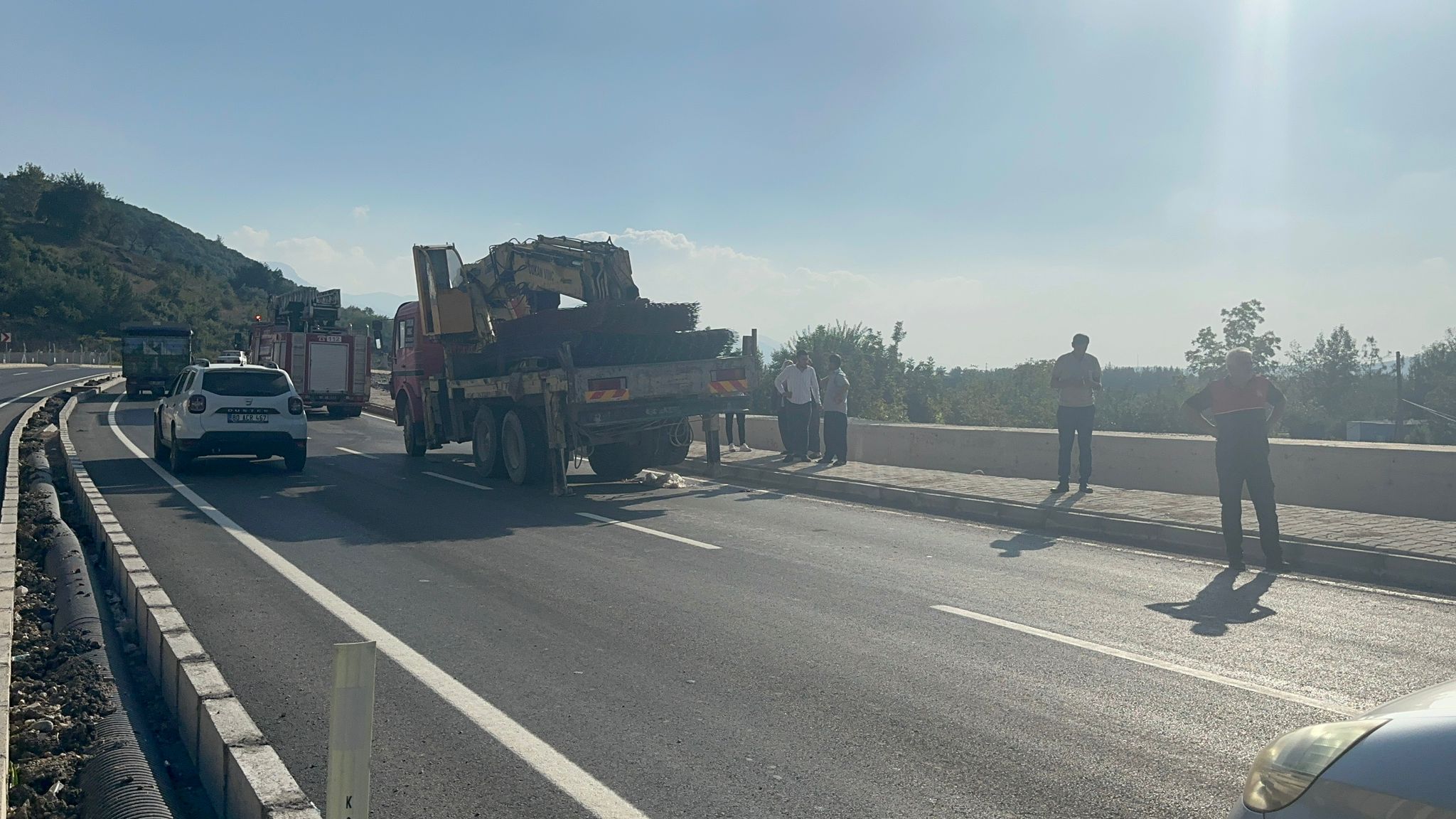 Düziçi'nde İş Kazası Vinç Kazasında Bir İşçi Ağır Yaralandı (3)