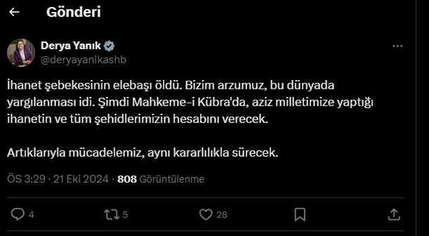 derya yanık twitter