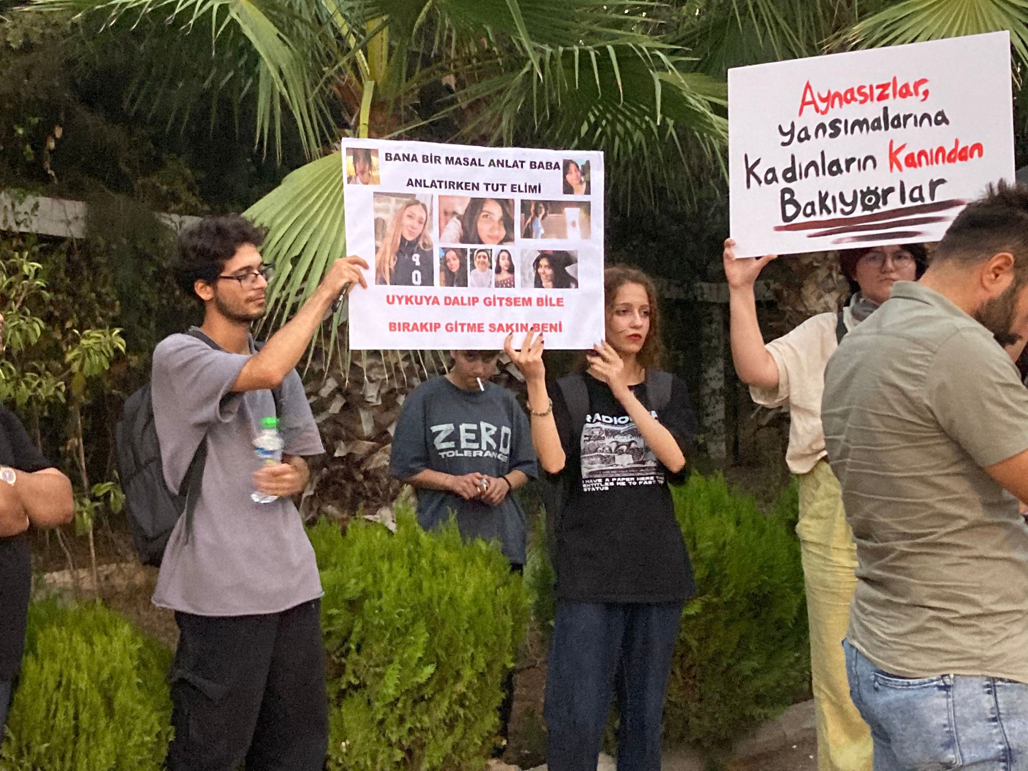 Mersin Üniversitesi'nde Kadın Cinayetlerine Karşı Tepki (2)