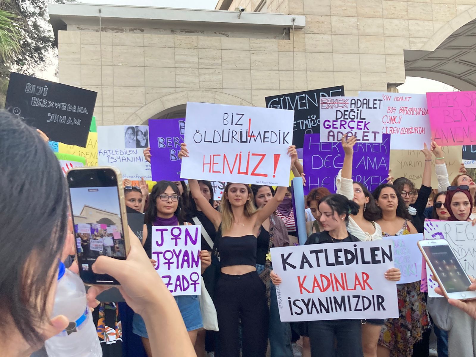 Mersin Üniversitesi'nde Kadın Cinayetlerine Karşı Tepki (5)