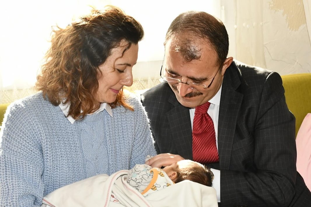 Kadirli Erdinç Dolu Ve Eşi, Yeni Doğan Ailelerini Ziyaret Etti (3)