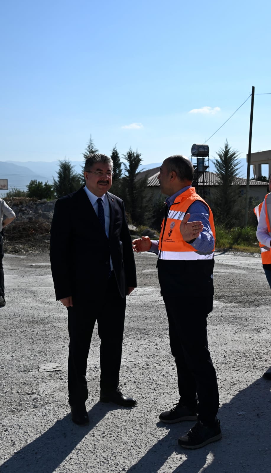 Vali Yılmaz, Osmaniye Kadirli Yolunda İncelemelerde Bulundu (1)