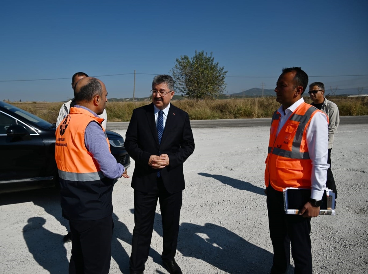 Vali Yılmaz, Osmaniye Kadirli Yolunda İncelemelerde Bulundu (2)