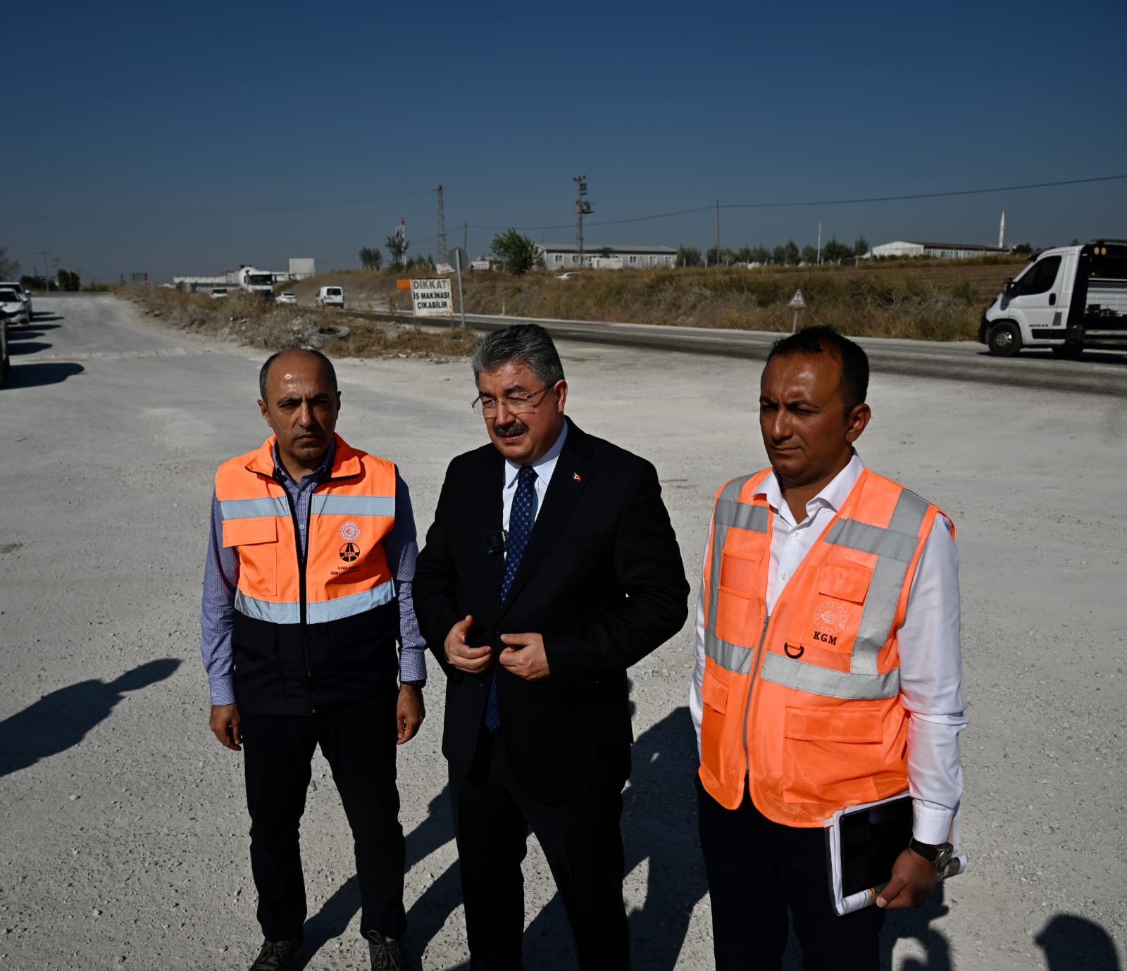 Vali Yılmaz, Osmaniye Kadirli Yolunda İncelemelerde Bulundu (4)