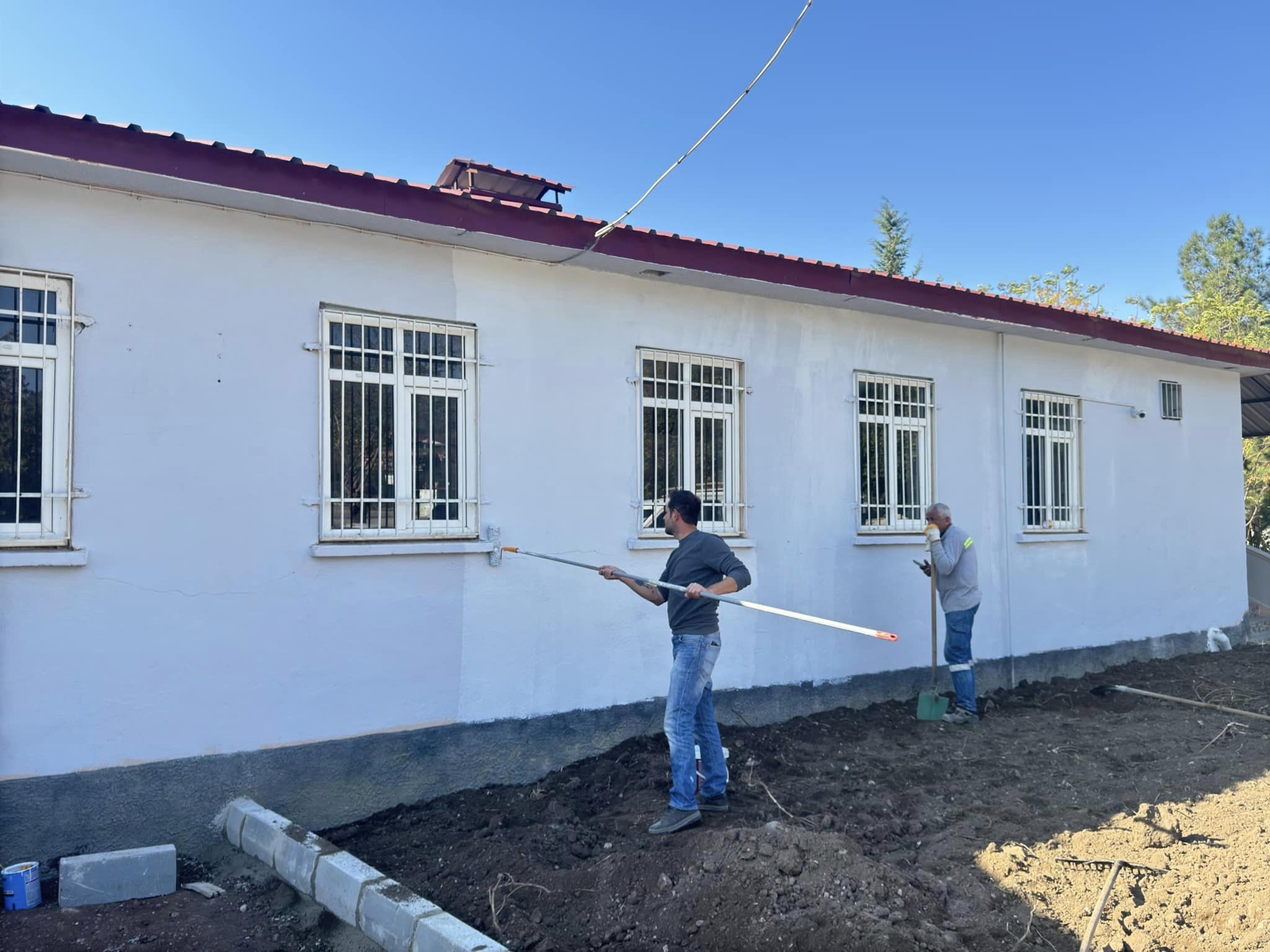 Yarbaşı Aile Sağlığı Merkezi'nde İyileştirme Çalışmaları Hızla Devam Ediyor (1)