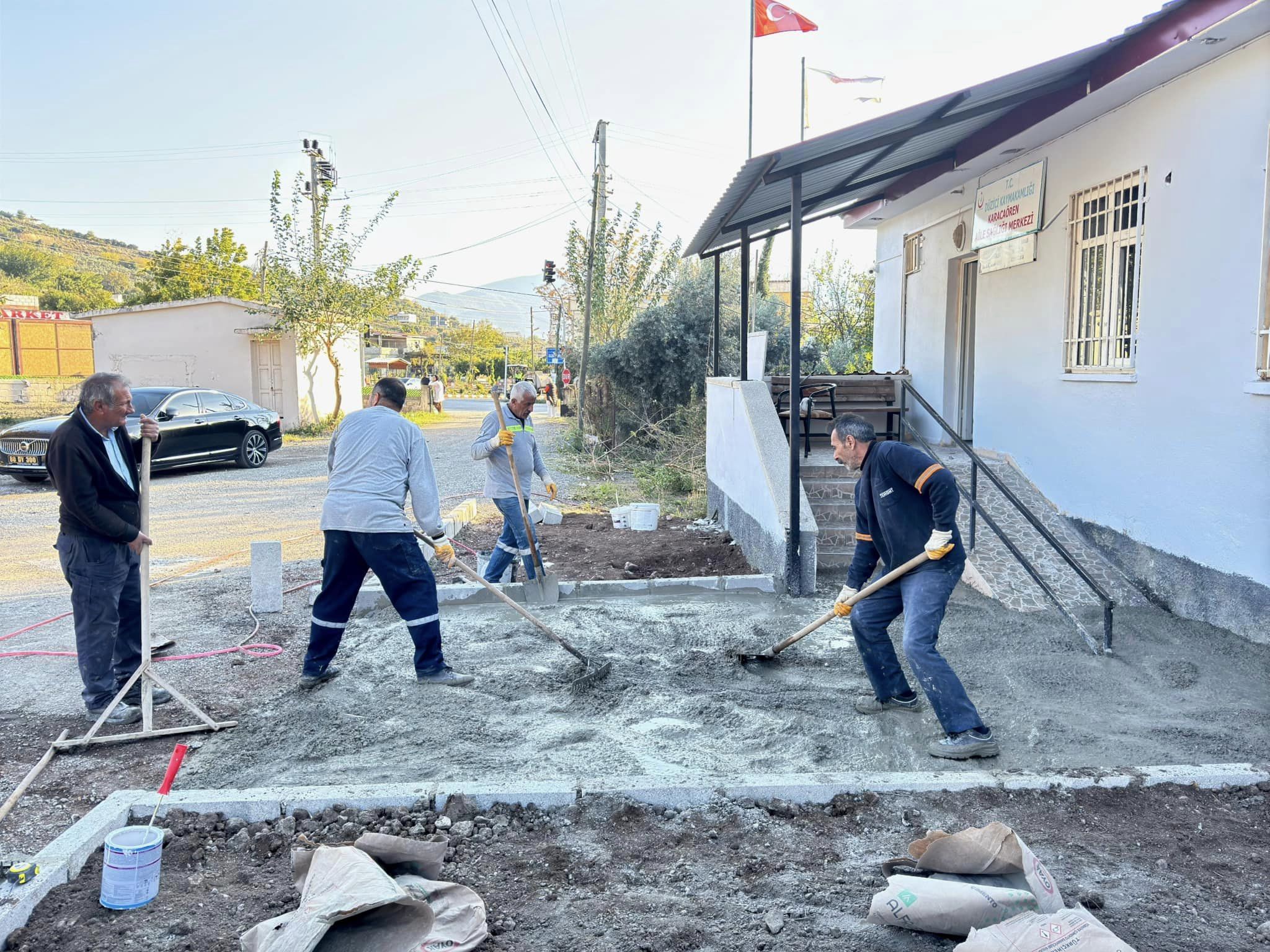 Yarbaşı Aile Sağlığı Merkezi'nde İyileştirme Çalışmaları Hızla Devam Ediyor (2)